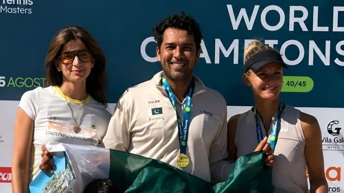 Aisam-ul-Haq Qureshi Defends World Mixed Doubles Title in Lisbon Aisam-ul-Haq Qureshi Defends World Mixed Doubles Title in Lisbon