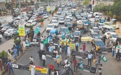 JI Sit-Ins Snarl Traffic Across Karachi