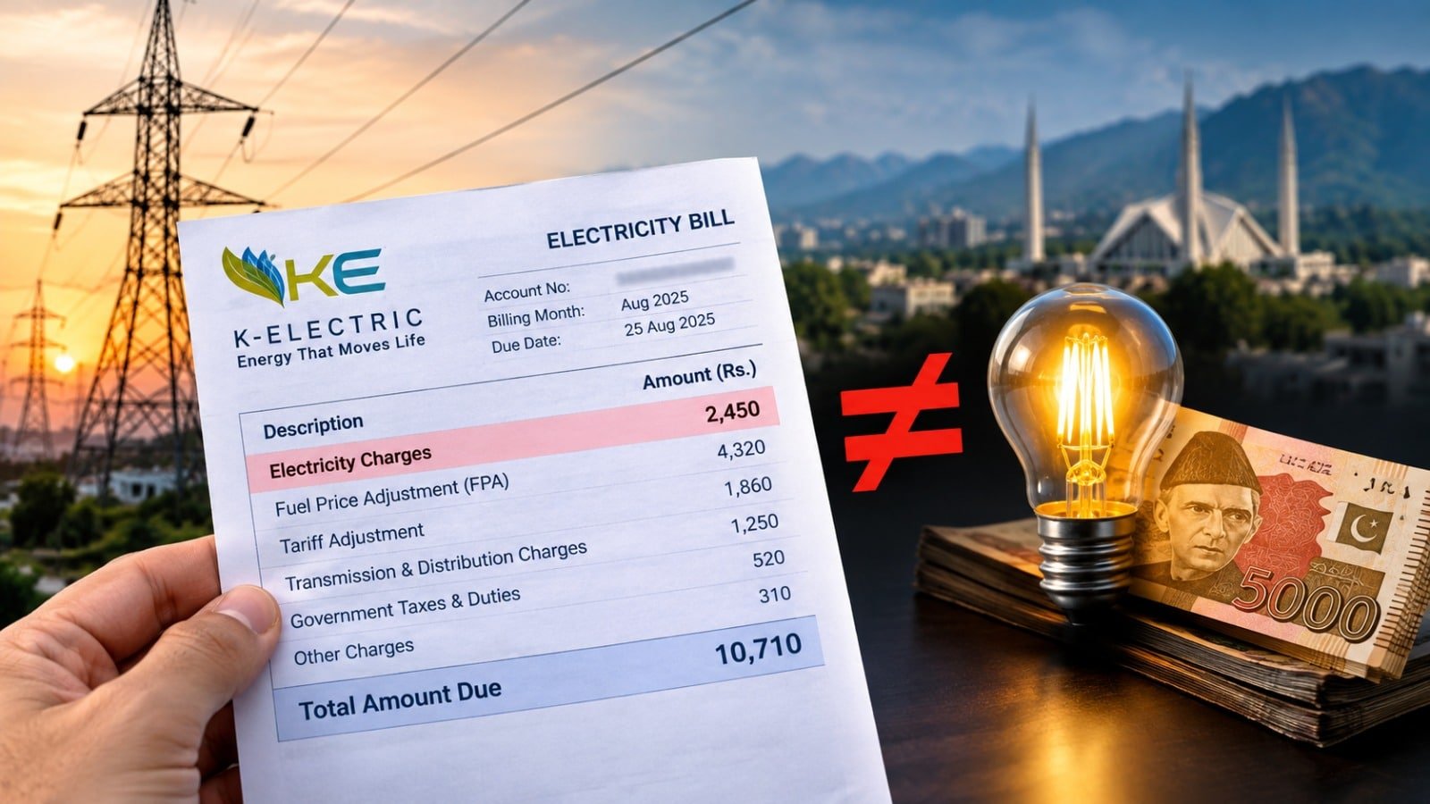 Why Your Electricity Bill in Pakistan Is Mostly Not Electricity